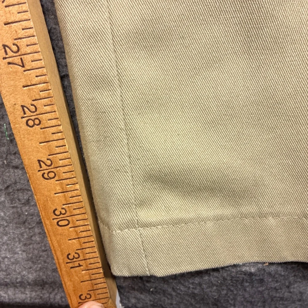 Dickies 874 Original Fit Work Pants Mens 46x32 Khaki Tan Straight Leg Workwear